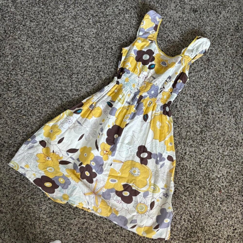 Speed Control Multicolor Flower Dress - Picture 2 of 3